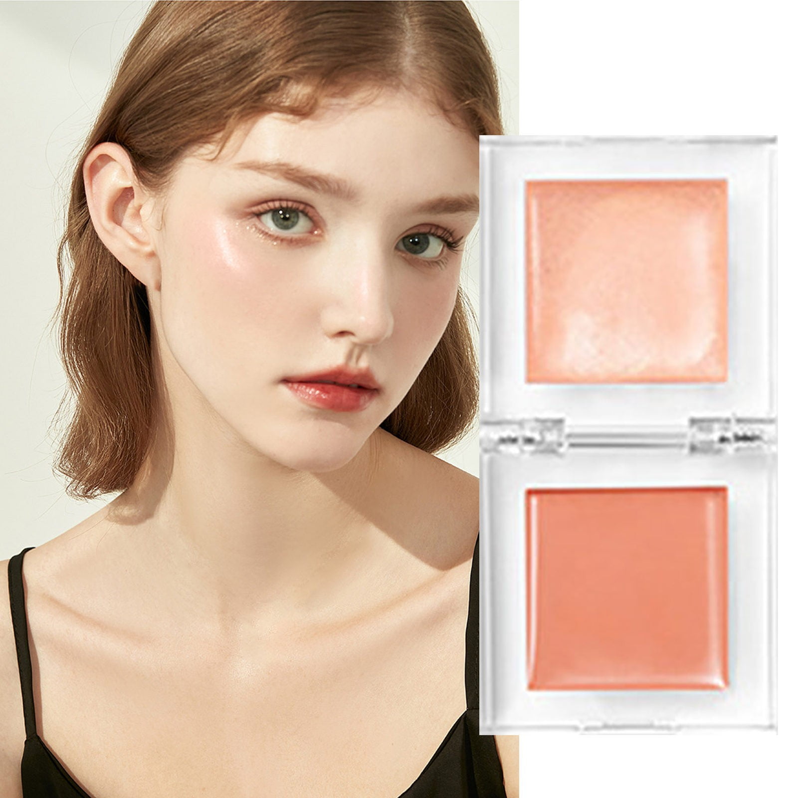 Sunhillsgrace Blush Highlighter White Highlighter Body Powder Makeup