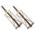 thumbnail image 1 of KAKOWELY tire chains 2pcs Auto Tire Traction Chain Vehicle Snow Tire Chains Non-slip Tire Chains Universal Traction Emergency Chains for Car Pickup Trucks, 1 of 4