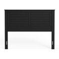 thumbnail image 4 of Glenwillow Home Campagne Wood Panel Headboard in Black - Full Size, 4 of 12