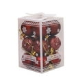 thumbnail image 1 of Inteprter 12 pack/lote, amplia aplicación, bola colgante de Navidad para boda y Año Nuevo, cantidad suficiente de plástico Kits de decoración para fiestas vino rojo, 1 of 6