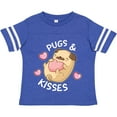 thumbnail image 3 of Inktastic Valentines Day Pugs and Kisses with Pink Hearts Boys or Girls Toddler T-Shirt, 3 of 5