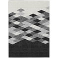 thumbnail image 2 of Addison Rugs Chantille Indoor/Outdoor Transitional Geometric Black Machine Washable Rectangle Rug, 10' x 14', 2 of 8