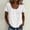 White, variant on jjayotai Cotton Linen Tops for Women Casual Short Sleeve Shirts Crewneck Boho Dressy Blouses Summer Loose Tunics