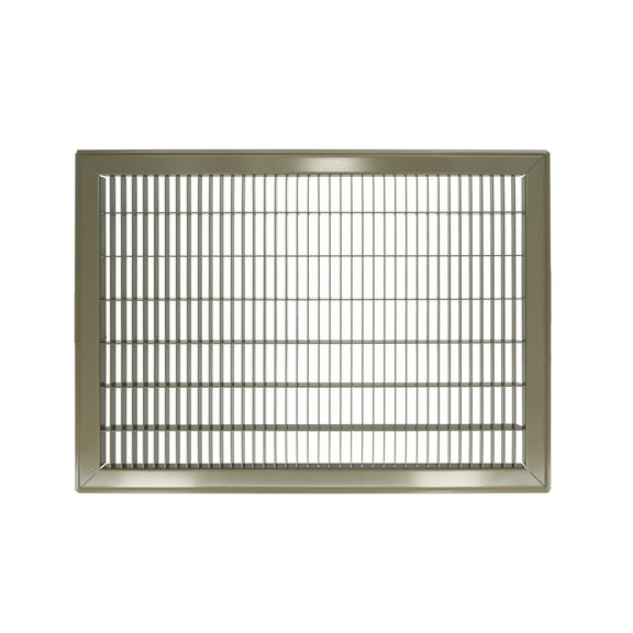 14 in. Wide x 20 in High Rectangular Floor Return Air Grille of Steel for Duct Opening 14 in. W x 20 in H- Free 2-3 Business Day Delivery