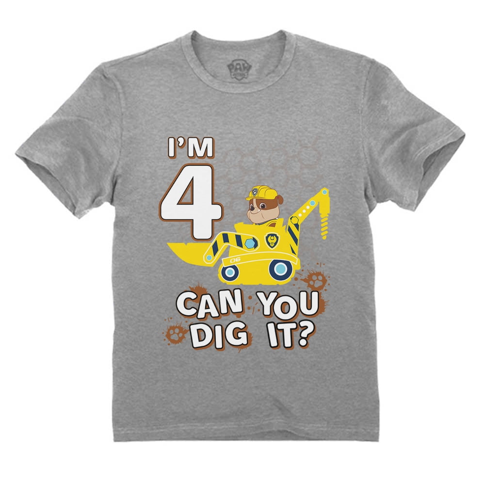 4th Birthday Gift T-Shirt For 4 Year Old Boys Gift Ideas 4 And Awesome