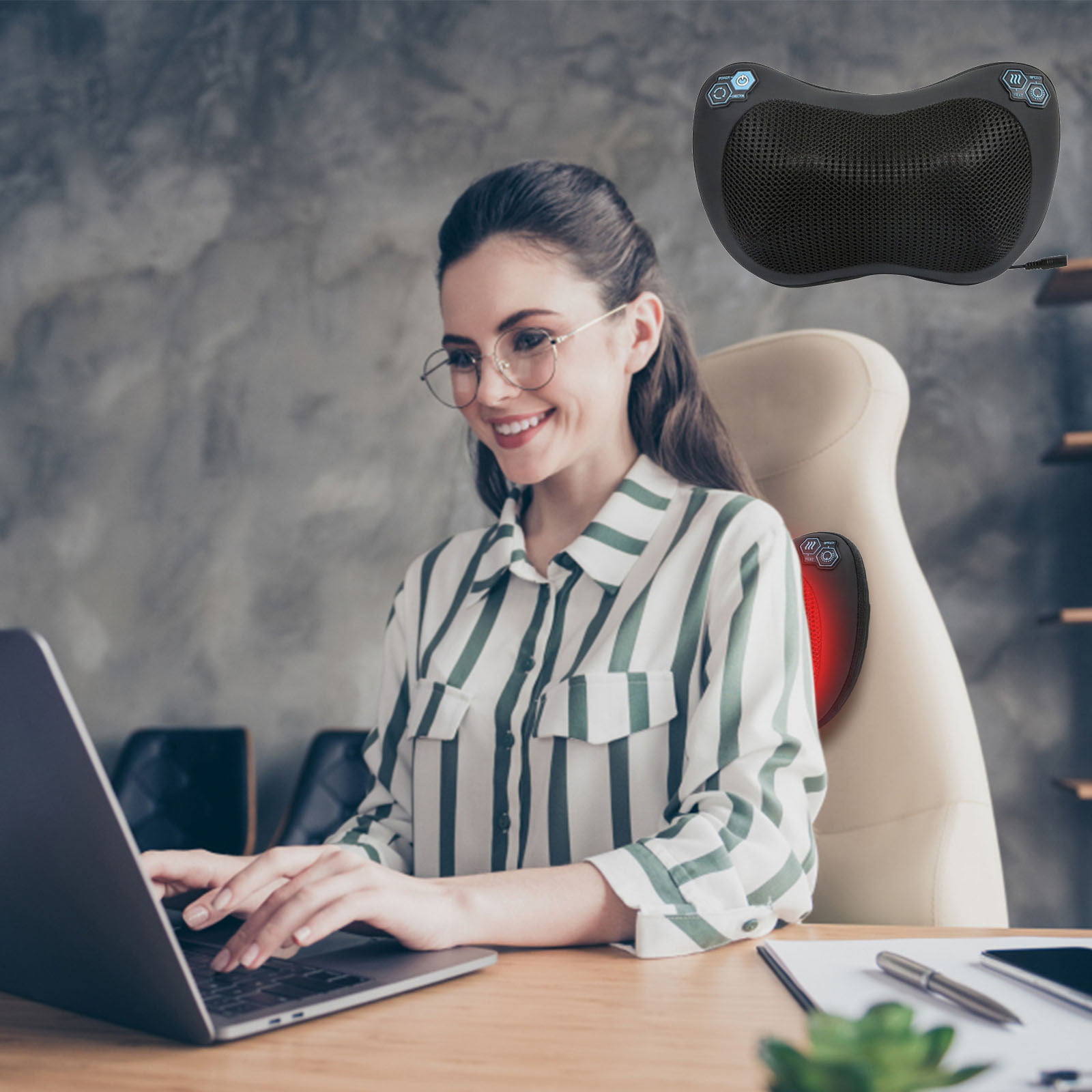 Electric Multifunctional Car Headrest Massager - Tension seekers