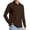 Color0-Coffee, variant on Sun Shirts for Men Large Sun Protection Long Sleeve Summer Shirts Thumb Hole Button Up Collar Casual Tops Big and Tall Workout Clothes Purple M
