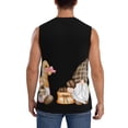 thumbnail image 4 of Balery Coffee Gnome (2) Camisetas sin mangas para hombre, absorbe la humedad y protege contra el mal olor.-XX-Large, 4 of 7