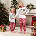 thumbnail image 2 of Ensemble de Pyjamas Assortis de Noël pour Famille, 2 Pcs, Enfants, Tailles 6 Ans, 2 of 6