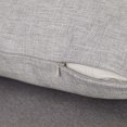 thumbnail image 4 of 2 uds funda de cojín rectangular decorativa de lino fundas de cojín funda de almohada, decoraciones de decoración del hogar Vhermosa BST3069293-1, 4 of 5