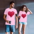 thumbnail image 4 of Women's Casual Loose Crewneck Tee | Short Sleeve Top For Comfort & Style Tee Shirt Tee Shirts Woman Solid Color Shirts Womens Long Sleeve Tee Tee Shirts Women Womens Long Sleeve Spandex T Shirt Long, 4 of 5