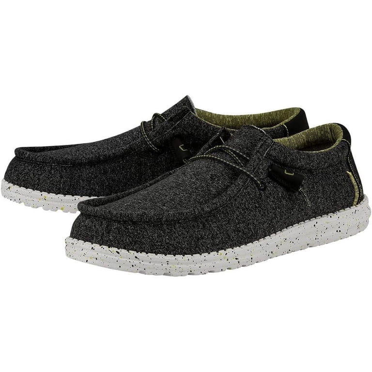 Hey Dude Wally Ascend Men’s Color Lime Vision slip-ons Shoes Size 8 Amazon.com | HEYDUDE Men main image 4
