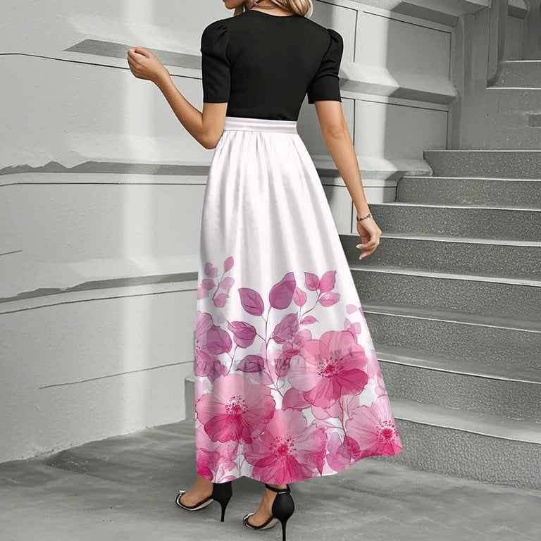 elegant pink summer dress size Elegant Blush Pink Sequin Evening Gown with Cape Sleeves - Glitter Maxi Dress main image 1
