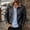 Black, variant on Mens Faux Leather Jackets Full Zipper Fleece Lined Fashion Motorcycle Casual Outerwear for Winter Black L