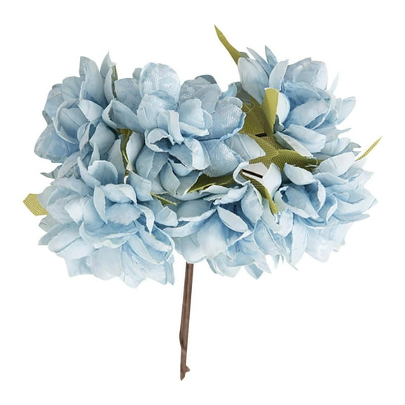 Antqov Artificial Flowers Silk Rose Flower Bouquet Lifelike Small Fake Rose Faux Flowers for Wedding Home Party Decoration Gifts for Mom