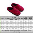thumbnail image 2 of HAHUT 1 Pair Cartoon Spider Web House Slippers for Adults, Non-Slip Fluffy Warm Slippers for Halloween Winter New Year Gift (36-37), 2 of 7