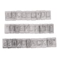 thumbnail image 3 of Injueey BBQ Branding Iron Acero inoxidable Branding Iron Portable 55 Letters Meat Printed Tool Cocina y Comedor, 3 of 6