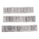 thumbnail image 2 of Billuyoard Barbacoa marca hierro 55 letras DIY barbacoa letra impresa barbacoa bistec herramienta carne parrilla tenedores barbacoa herramienta Cocina y Comedor, 2 of 6