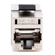 Belden RVAMJKSME-B24 Shielded Cat6A REVConnect Modular Jack, RJ45, 10GX, 10GXS, STP (24-Pack)