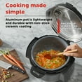 thumbnail image 6 of Instant Pot 6Qt RIO Chef Series 7-in-1 Multi-Cooker, Pressure Cooker, Slow Cook, & More, Black, 6 of 14