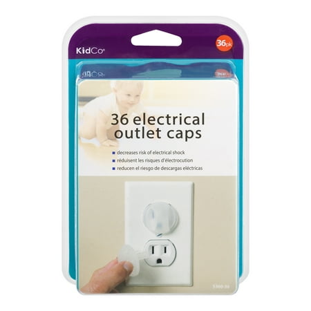 UPC: 0786441936367 | Kidco Child Safety Electrical Outlet Caps  36 Pack  Clear