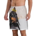 thumbnail image 2 of Fotbe Dachshund Sitting in Bathtub Trajes de Baño Estampados para Hombre, Shorts de Verano de Secado Rápido, Ropa de Playa, Bañadores-XX-Large, 2 of 6