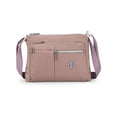 thumbnail image 2 of Gustave Nylon Crossbody Bag Purse for Women Casual Travel Shoulder Handbag Waterproof Lightweight Satchel Messenger Bags with Lots of Pockets "Purple", 2 of 10