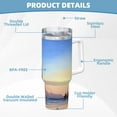 thumbnail image 5 of Netaao Bluey for 40OZ Ice Bully With Handle Stainless Steel Hot/Cold Coffee Cup Travel Mug Cup, 5 of 8