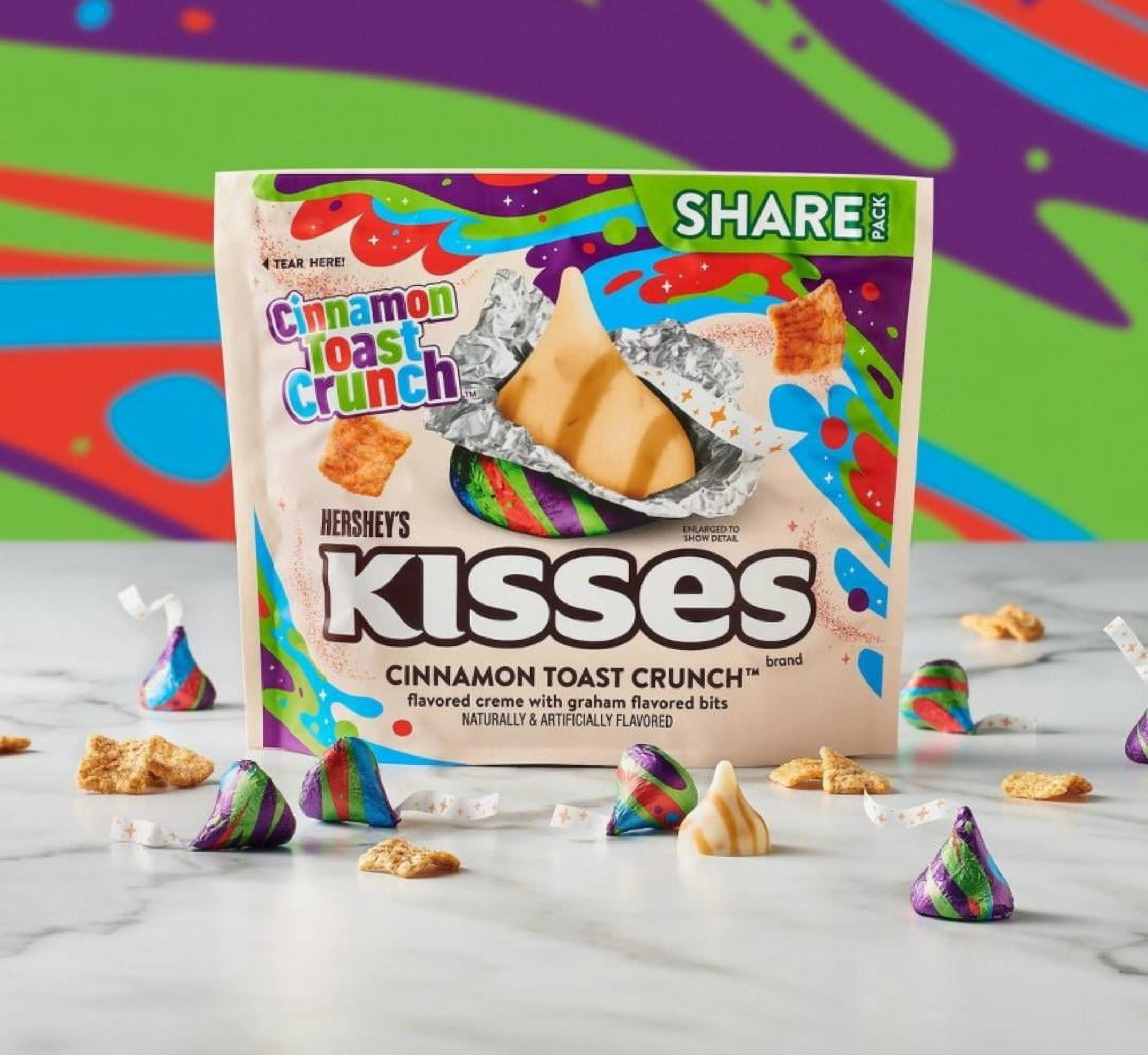 2) Cinnamon Toast Crunch Kisses - 9oz/16ct