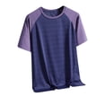 thumbnail image 2 of JXMVOJ Men's Breathable Ice Silk T-Shirt for Sports & Daily, Lightweight Quick-Dry Summer Fitness Casual Tops, 2 of 8
