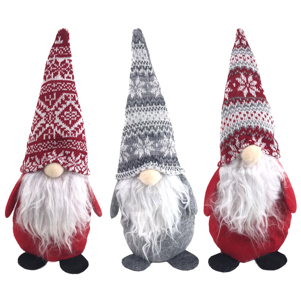 Holiday Stuffed Christmas Gnome Swedish Tomte Nordic Plush Christmas