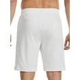 thumbnail image 6 of Pdbokew Men's Cotton Shorts 9-inch Lightweight Everyday Shorts White 40, 6 of 9