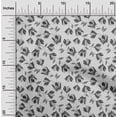 thumbnail image 2 of oneOone Rayon White Fabric Floral Craft Projects Decor Fabric Printed By The Yard 56 Inch Wide, 2 of 4