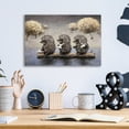 thumbnail image 3 of Epic Art 'Hedgehog Dreamland' by Alexander Gunin, Acrylic Glass Wall Art, 16"x12", 3 of 3
