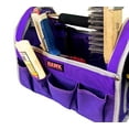 thumbnail image 6 of RAVEN 12.5" Purple Tool Carry-All  Premium Canvas with Multi-Pockets  Metal Handle & Rubber Feet  12.5" x 9.5" x 8"  Best for Tools, Crafts & Supplies, 6 of 8