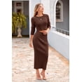 thumbnail image 3 of Conjunto de Suéter para Mujer PRETTYGARDEN 2 Piezas Top Corto y Falda Talle S, 3 of 9