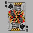 thumbnail image 2 of Junior's Lost Gods King of Spades Distressed Graphic T-Shirt, 2 of 2