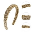 thumbnail image 3 of Unique Bargains 1 Pc Fashion Leopard Headbands for Women Yellow, 3 of 6