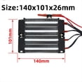 thumbnail image 1 of Calentador de Aire de Cerámica PTC Aislado de CA CC 110 V 1000 W, Piezas de Calentador Eléctrico, Resistencia de Calentamiento de 110 V, Control de Temperatura, 1 of 10