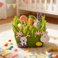 thumbnail image 6 of YHAICO Easter Candy Bag Candy Bag Easter Basket Rabbits-Shaped Gift Baskets for Spring Theme Party Favors(Macron Color) Easter Felts Baskets Candy Baskets Decorative Storage Boxes for Easter Eggs, 6 of 6