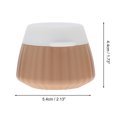 thumbnail image 3 of Unique Bargains Portable Cream Box for Travel Camping 40ml 1.35Oz 1 Set Light Gray,Yellow, Beige, Light Brown, 3 of 6