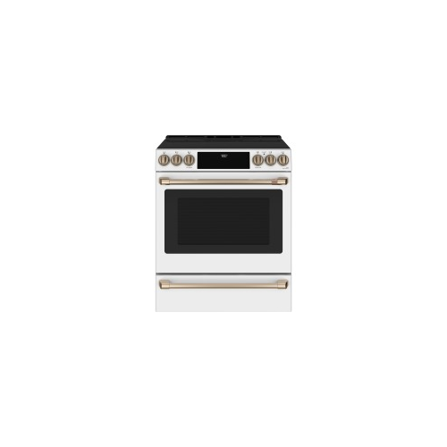 Café™ 30" Smart SlideIn, FrontControl, Induction and Convection Range