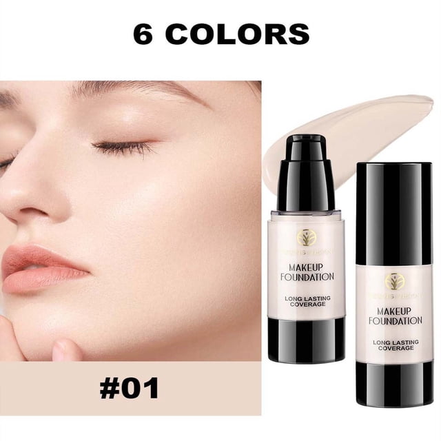 Fiudx Maquillaje Líquido Mate, Corrector Profesional de Presión Precisa, Higiénico y de Larga Duración, Natural Beauty Boost, Uso Diario y Noche, para Todo Tipo de Piel, 30 Ml, Ideal para Viajes.