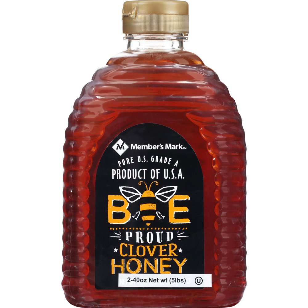 M.m Clover Honey 2.5 lbs (40 oz) OU Certified Kosher