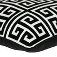 thumbnail image 5 of Parkland Collection Transitional Interlocking Black 20" x 20" Pillow, 5 of 7