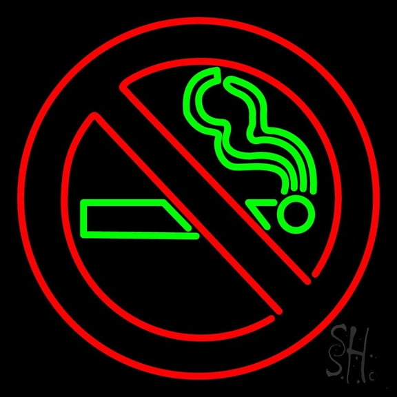 Free Delivery Oval With Green Borders LED Neon Sign 13 x 24 - inches ...