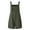 Army Green-No Side Pocket, variant on Aunavey Women's Short Overalls Summer Casual Adjustable Strap Loose Linen Short Bib Overalls Jumpsuit Rompers
