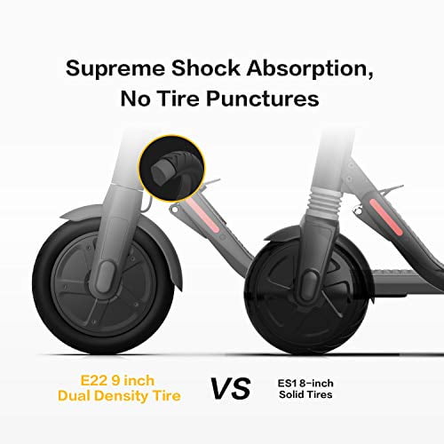 Segway Ninebot E22 Electric Kick Scooter, Lightweight and Foldable