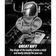 thumbnail image 4 of Universal Fit Automotive Gear Shifter Knob Cover,Shift Cover for Car,Fashionable Sweater Design Car Gear Shift Cover, 4 of 5