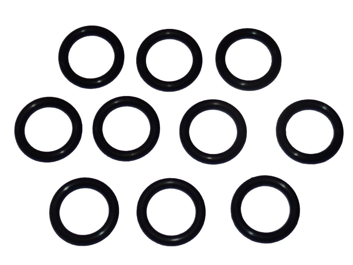 Viton Heat Resistant Black O-rings  Size 028 Price for 10 pcs 